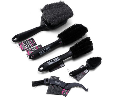 Muc-Off Ensemble de brosses Nettoyeur de saleté multifonctionnel