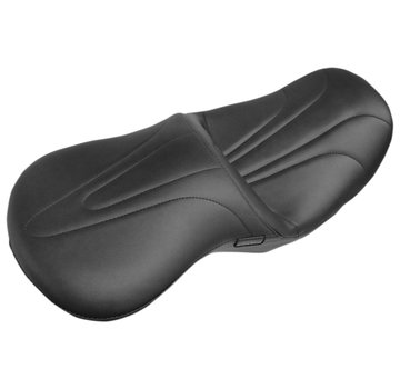 Le Pera Sorrento 2-Up Vinyl Seat LK-907NB voor 08-22 FLH / T met Arlen Ness gevleugelde gastank