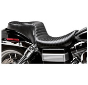 Le Pera Asiento Cherokee 2-up plisado para Dyna FLD / FXD 06-17