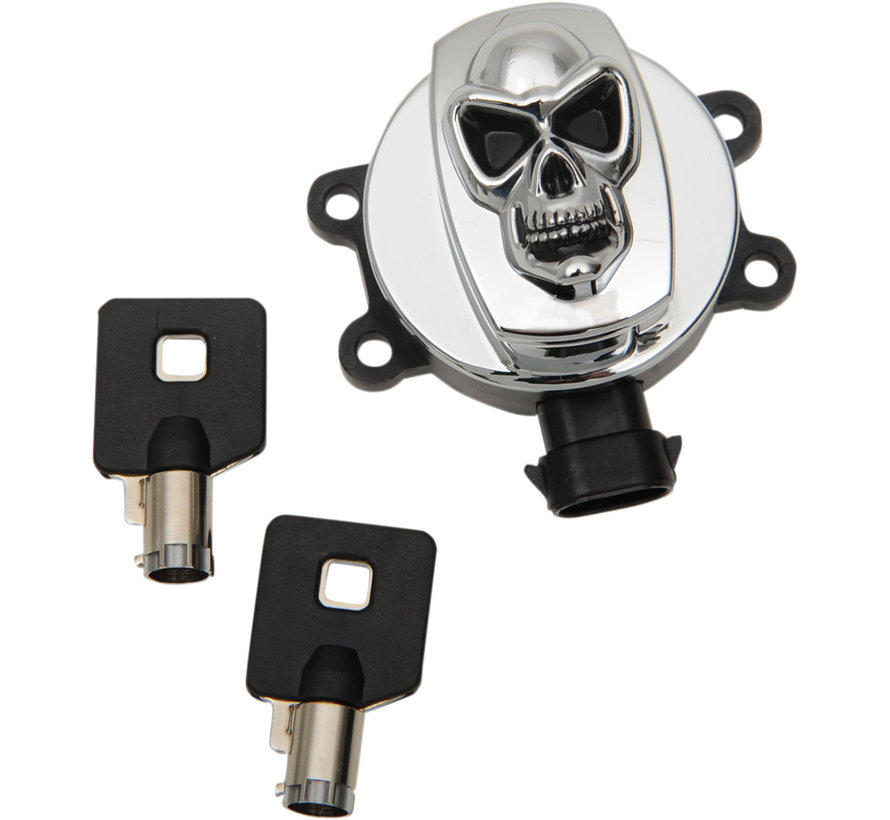 Skull ignition Switch 14-20 FLHR 11-17 FLS/​FLST 12-17 FLD FXDF FXDWG & FXDB