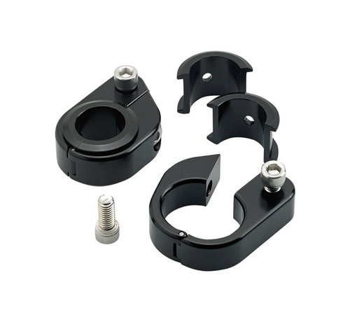 Biltwell  Speedometer mount clamps black or chrome