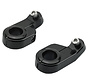 Speedometer mount clamps - black or chrome