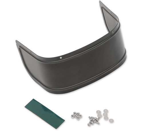 Drag Specialities Plated Steel Front Fender Skirt black or chrome fits 14‐20 FLHT/​FLHR/​FLHTCUTG