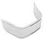 Plated Steel Front Fender Skirt fits 09‐13 FLT/​FLHT/​FLHTCUTG With OEM Fender Skirt