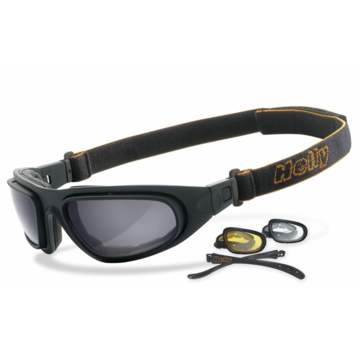 Helly Masque Lunettes de Soleil Eagle Transitions - Smoke Convient à:> tous les motards