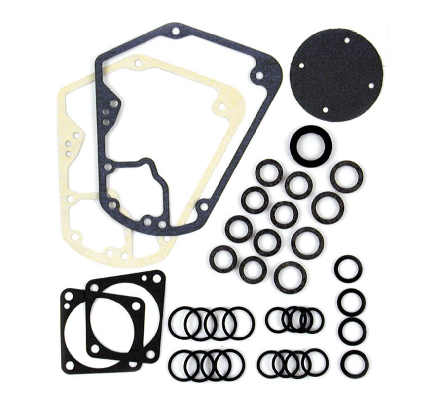 Kit de engranajes de levas de juntas y sellos Se adapta a:> 70-92 Bigtwin