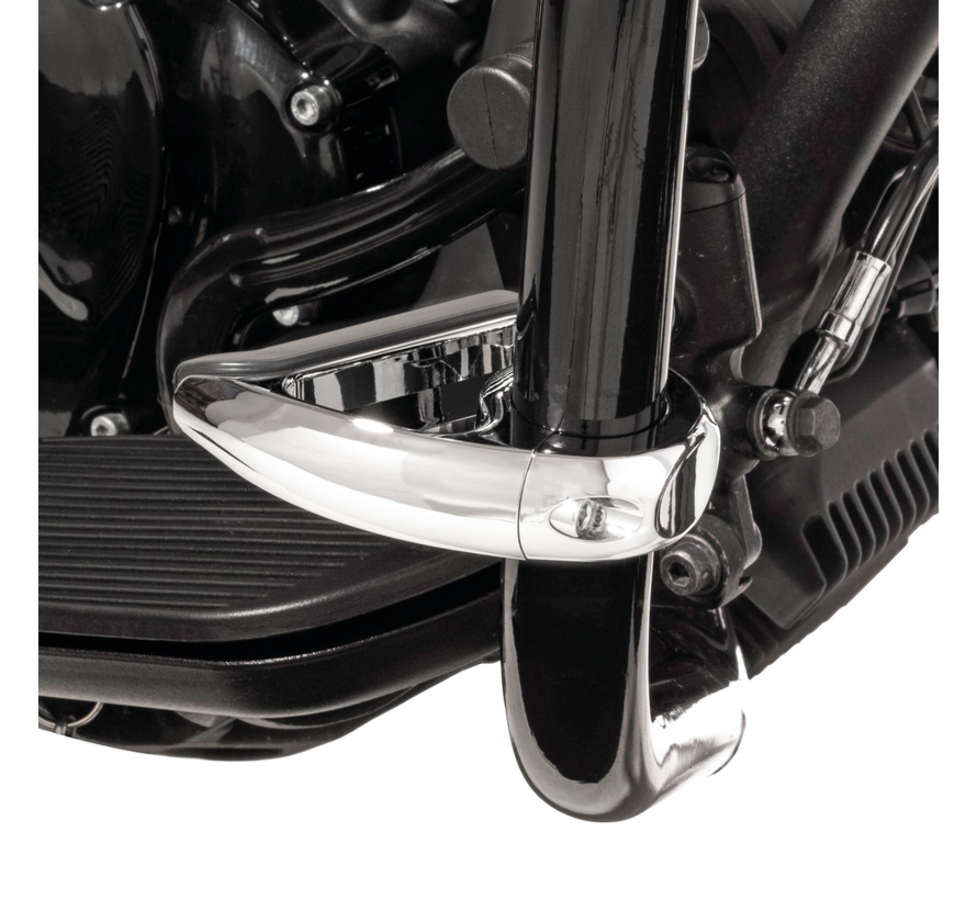 Motorschutz Zehenauflage Passend für:> jedes Motorrad mit 1 1/4 "(32 mm) Motorschutz
