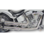 2-2 Exhaust System Stainless Steel with ABE Fits: > 86-06 FLST/FXST Softail