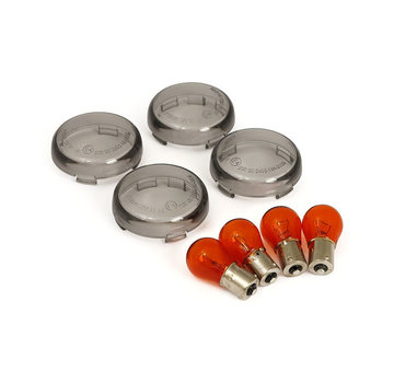 MCS Blinkerglas-Kit Bullet Smoke Passend für: > 00-23 HD