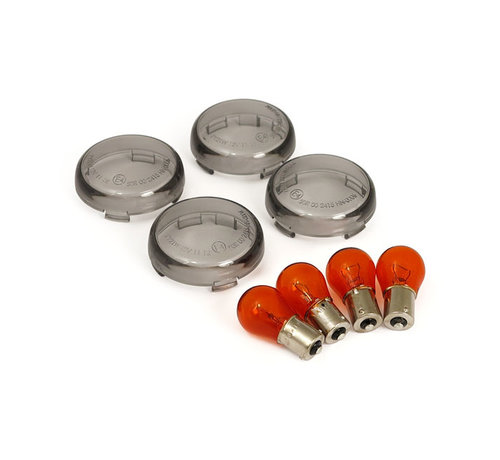 MCS Blinkerglas-Kit Bullet Smoke Passend für: > 00-23 HD