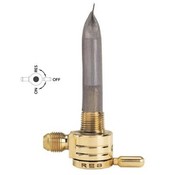 Golan Products click-slick petock 3/8 NPT 6-AN brandstofkoppeling Messing Past op:> 66-74 FL, FX; 57-74 XL