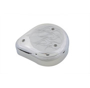 Wyatt Gatling air cleaner tear drop with flames Fits: > CV Carburetor or Delphi Injection