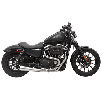 Bassani Système d'échappement en acier inoxydable Road Rage III 2: 1 Compatible avec:> 86-03 XL Sportster