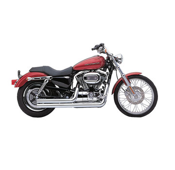 Cobra Speedster Short 2 into 2 Full Exhaust;  Fits: >  Sportster XL 07-13