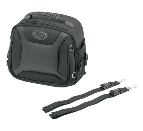 sissy bar bolsa harley