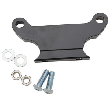 LA Choppers T-Bar Gauge Mount Kit black or chrome Fits: > 1.25" Diameter