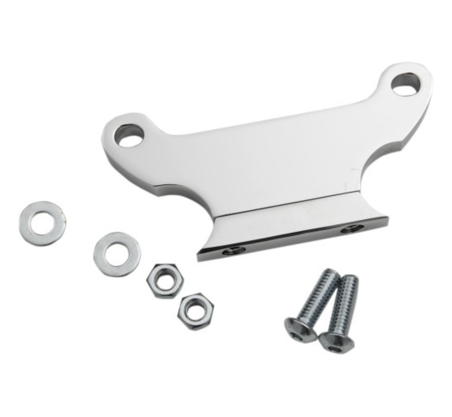 T-Bar Gauge Mount Kit black or chrome Fits: > 1.25" Diameter