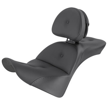Saddlemen Explorer™ Road Sofa Seat with backrest Fits: > Softail 2018-2022