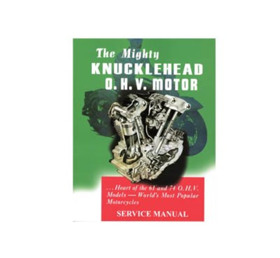 Manual de servicio de fábrica para 1940-1947 Knucklehead