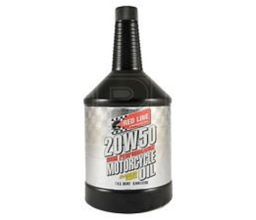 Red Line Synthetic oil Oil Sae 20W50 Full Synthetic V-Twin engines Fits: > All Harley Davidson Engines