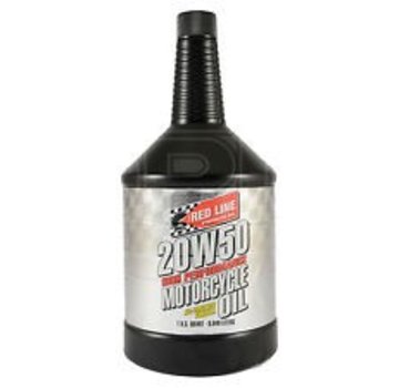 Red Line Synthetic oil Aceite Motocicleta Sae 20W50 Full Sintético V-Twin motores