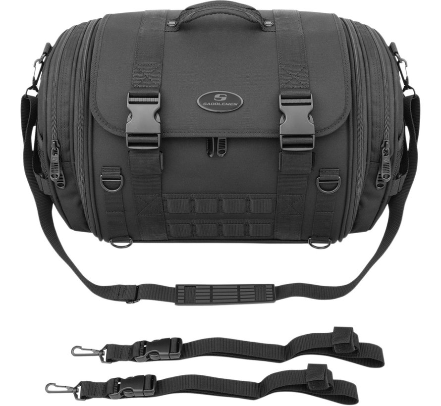 TR2300DE Tactical Deluxe Rack Bag Past op:> Universeel