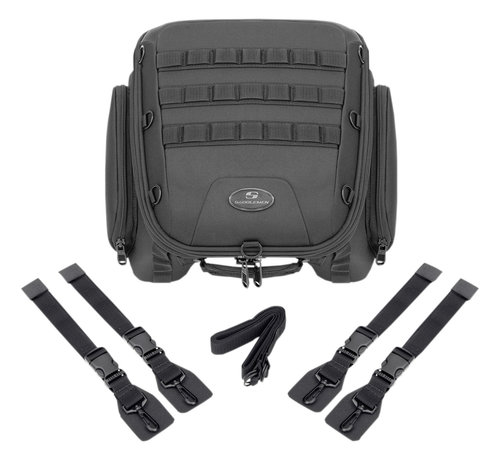 Saddlemen TS1450R Tactical Tunnel Bag Fits: > Universal