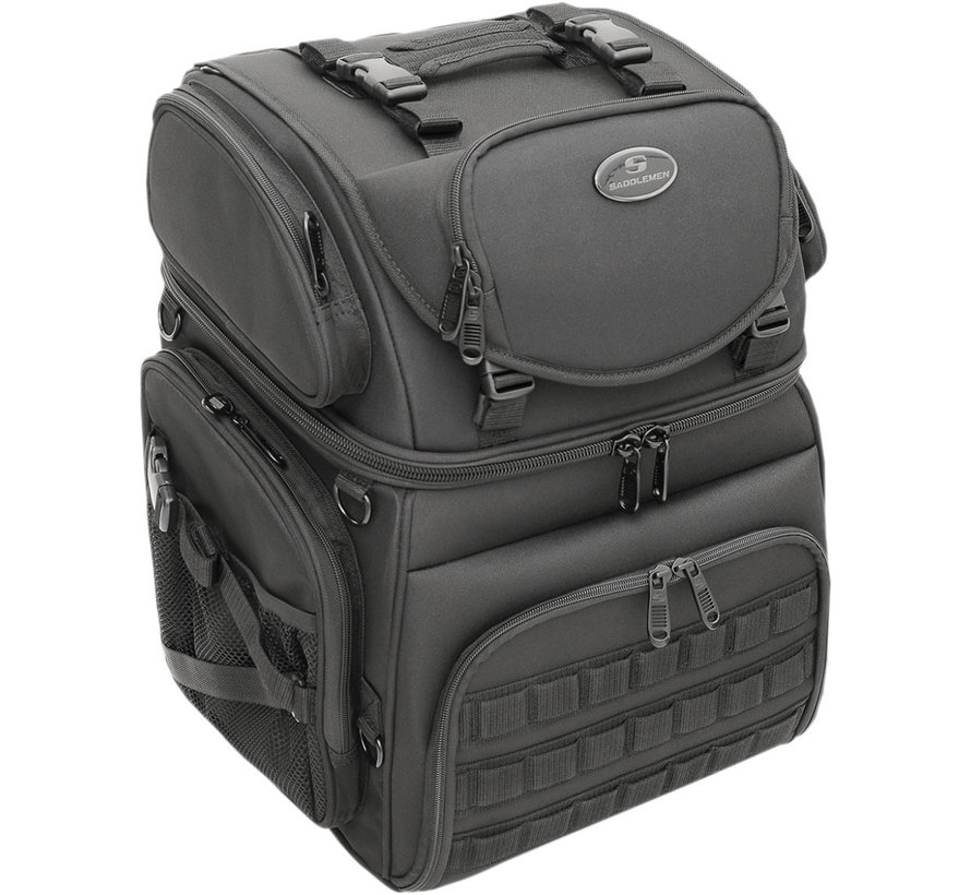 BR3400 Tactical Sissy Bar Bag Fits: > Universal