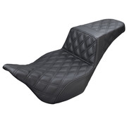 Saddlemen Step Up Lattice Stitched Seat Fits: > 08‐22 Touring