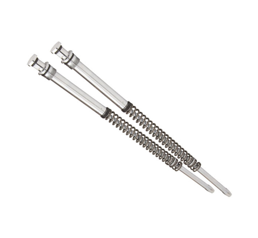 symmetrical fork monotube cartridge kit Lowered height Fits: > 97-13 FLT/Touring