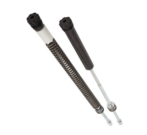 Progressive Suspension adjustable monotube fork cartridge kit standard or -1" lowered Fits: > 18-20 Softail