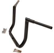 LA Choppers 1-1/2" Grande Twin Peaks Touring Handlebar (14") black or chrome Fits: >  14‐20 FLHT/​FLHX & FLHTCUTG