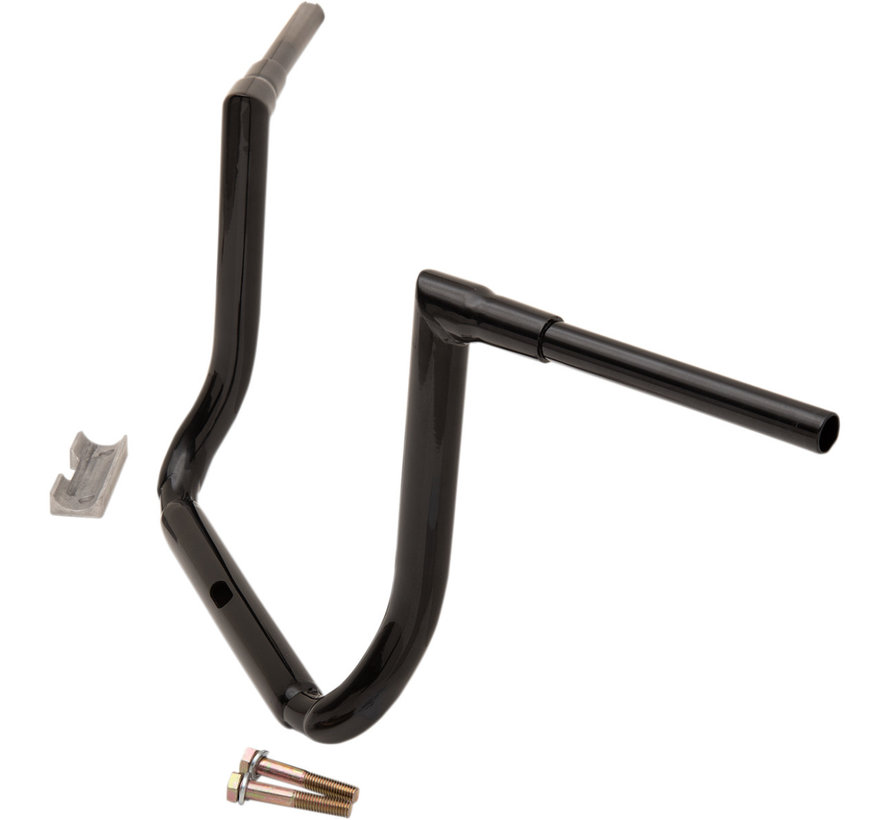 1-1/2" Grande Twin Peaks Touring Handlebar (14") black or chrome Fits: > 14‐20 FLHT/​FLHX & FLHTCUTG