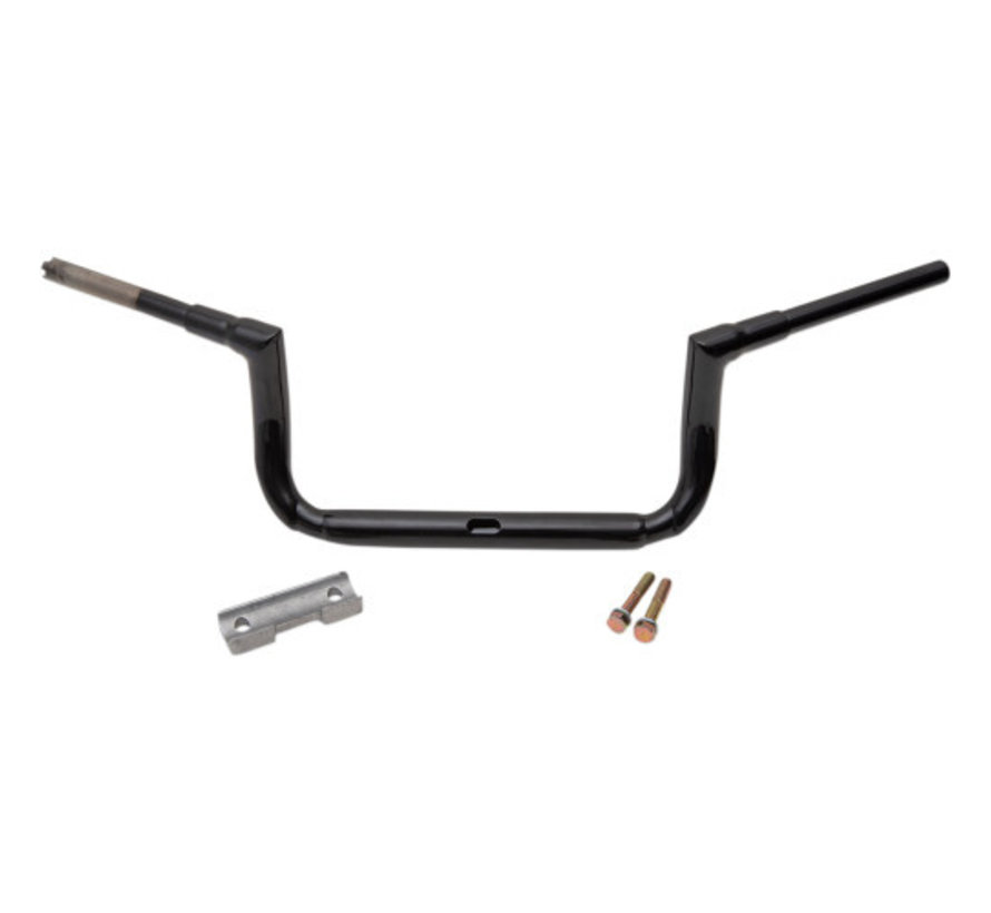 1-1/2" Grande Twin Peaks Touring Handlebar (8")black or chrome Fits: > 99‐13 FLHT/​FLHX & TRIKES