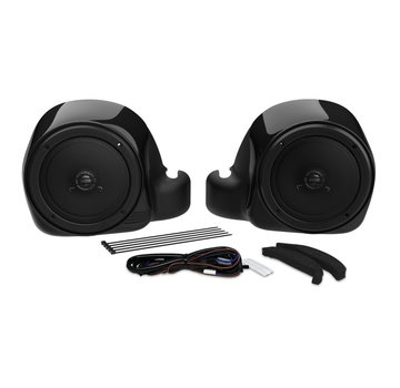 Hogtunes Gen 4 Lower Speaker Kit for Liquid-Cooled Models 14‐20 FLHTCU/​FLTRU/​FLTRK/​FLHTCUTG