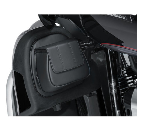 Kuryakyn Fairing Lower Door Pocket Bag Fits: > 14-21 FLHTK/L/SE; 16-21 FLTRU; 20-21 FLTRK; 15-16 FLTRUSE; 14-21 FLHTCUTG/SE; 15-17 FLHXSE