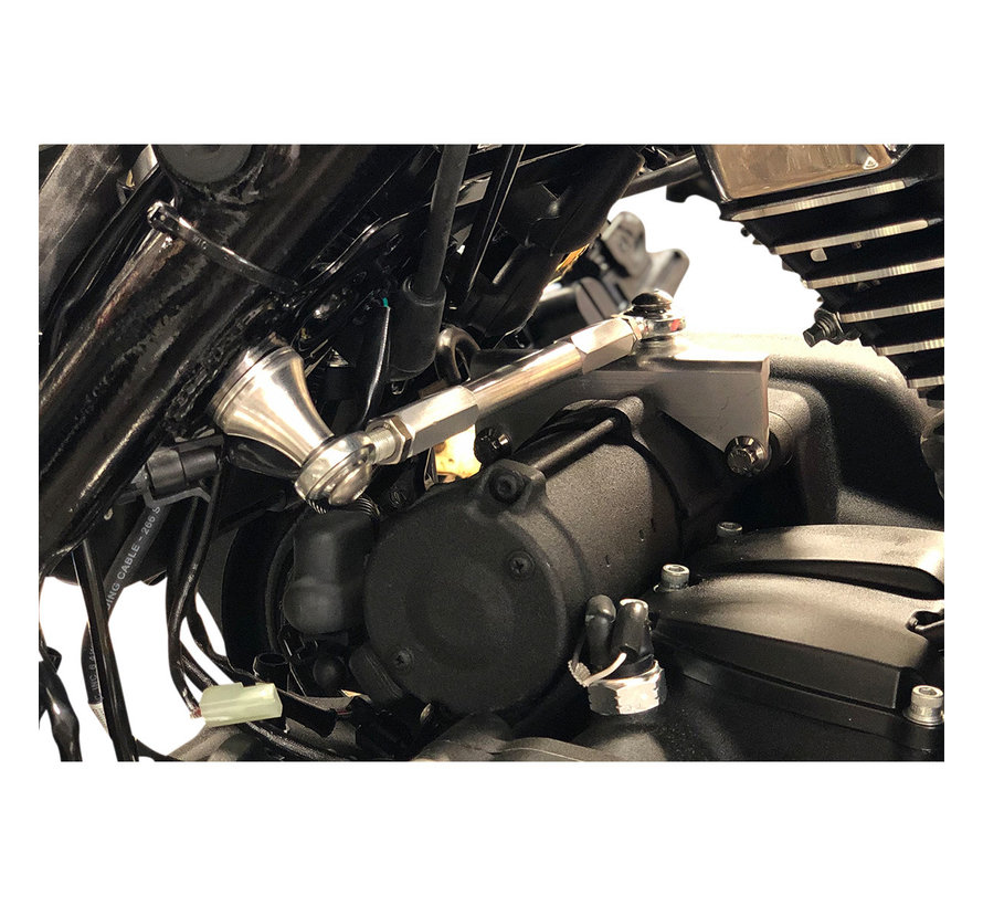 Touring Frame Stabilizers black Fits: > 17-21 FLHT/ FLHX/ FLHR/ FLTR and H-D FL Trikes