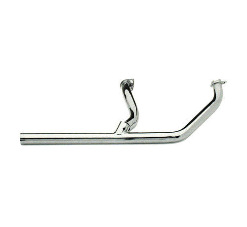 Paughco 2 en 1 tubos de cabeza Chrome Se adapta a:> 84-94 modelos FLT FLHT FLHS FLHR Road King