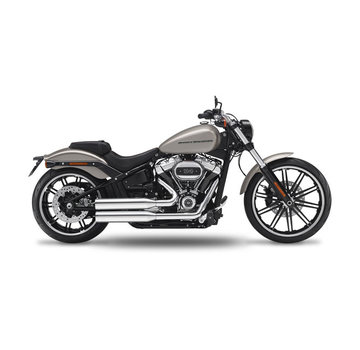 Kesstech Escape Fusion Long 2-2 negro o cromado, corte recto corto Se adapta a:> 107 "M8 Softail