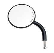 Biltwell miroir Miroir Rond - Noir