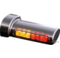 3in1 LED Blinker / Rücklicht / Bremse Schwarz oder Chrom Rauch LED Passend für:> 93-20 Sportster 93-17 Dyna 93-20 Softail