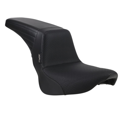 Le Pera Le Pera Kickflip Seat - Basketweave Convient à:> Softail 2018-2022