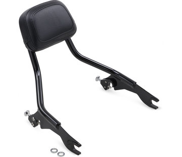 Cobra Detachable Backrest black or chrome Fits : > 09‑21 FLHR/FLT/FLHT/FLTR/FLHX Models