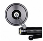 handlebars m-Rear 75 rear view mirror 75 mm Fits: > Fits 1" (25 4mm) diameter handlebars