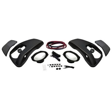 Hogtunes audio Satteltaschendeckel und XL-Lautsprecher-Kit Passend für:> 2014+ Touring