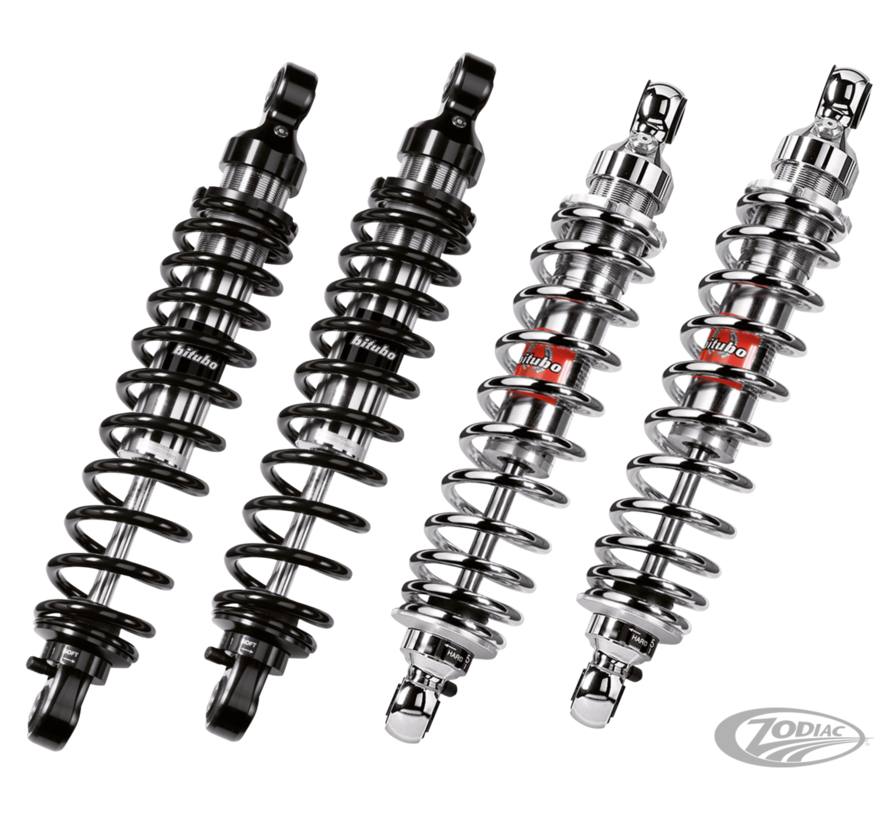 WME series black or chrome shocks Fits: > FLHTCU 2008