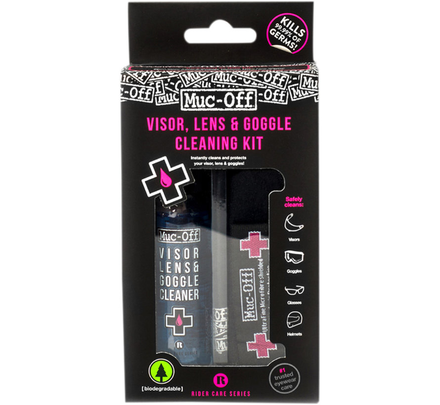 Muc-Off Visor Lens & Goggle Cleaning Kit