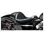 Stubs Cafe solo seat Black pleated Fits: > 2004-2022 XL Sportster