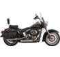 Double Groove Slip-On Muffler Black or Polished Fits: > 07-17 Softail