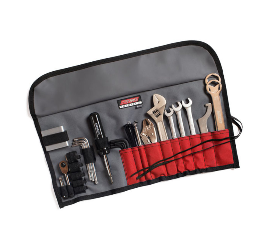 Kit de herramientas Cruztools RoadTech IN2 para Indian